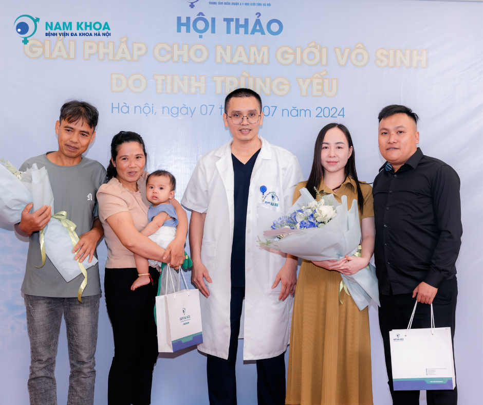 Hội thảo “Giải pháp cho nam giới vô sinh do tinh trùng yếu”