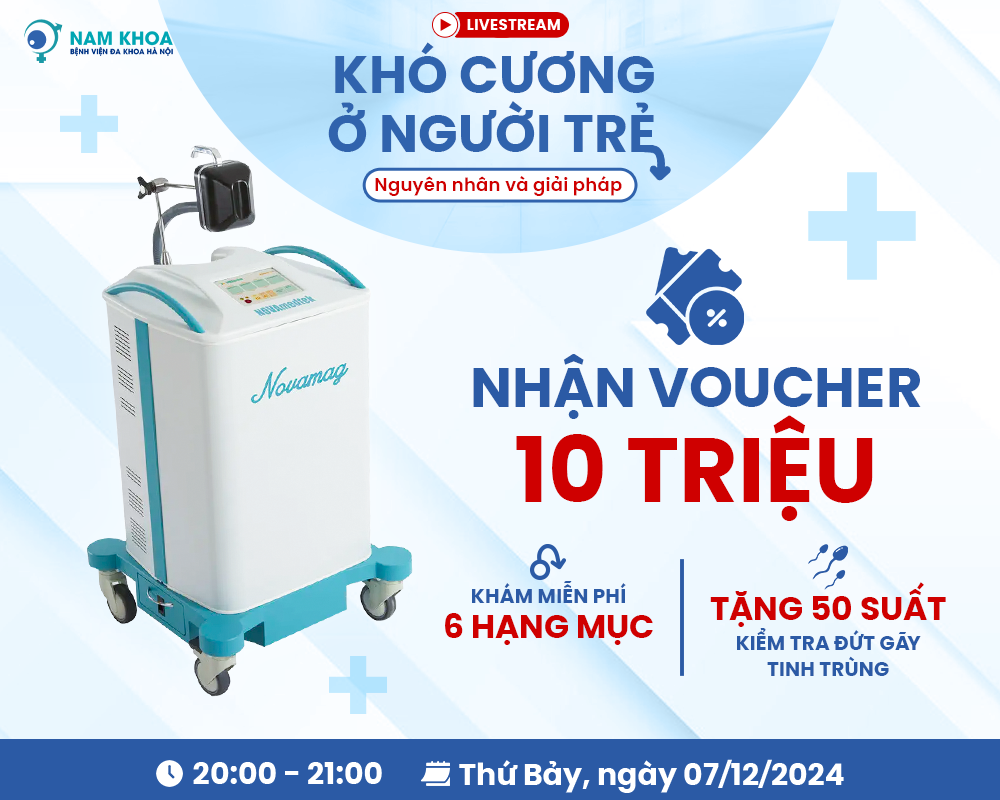 Nhận Ngay Voucher 10 Triệu Đồng Từ Đơn Nguyên Nam Khoa, Bệnh Viện Đa Khoa Hà Nội!